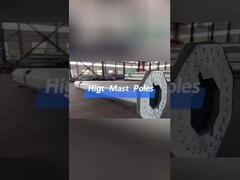 高いマストの柱