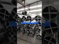 熱浸した電源ポール