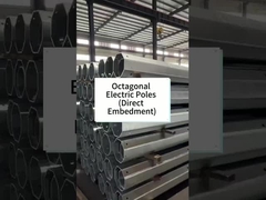 八角形の電動鋼棒 (直接埋め込み) 多角形の鋼棒