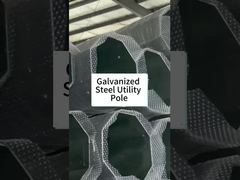 中国のカスタムパワー鋼鉄ポール ⚡#PowerPoles#ElectricPoles#SteelPoles#Electricity#PowerGrid#