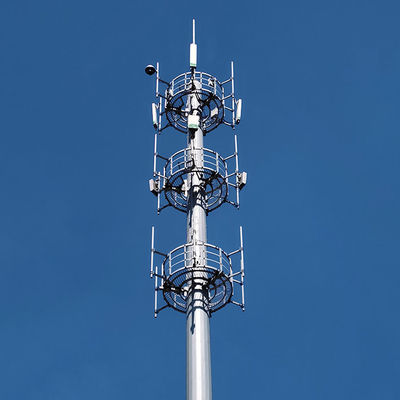 テレコムポール 多角形の屈曲計算とQ235材料の鋼ポール構造分析報告