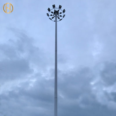 ドデカゴンの形の空港のための高いマストの街灯柱の高さ15M - 40M