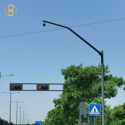 絵画5mm厚さの多角形のタイプが付いている道路交通の保安用カメラ ランプのポスト