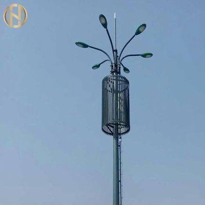 400W 800W LEDのフラッドライトが付いている25Mの高いマスト ポーランド人