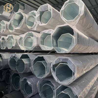 購入 屋外送電プロジェクト用伸縮式金属ユーティリティポール鋼管電送電柱 online manufacture