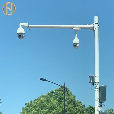 購入 熱いすくいの亜鉛めっきのAstm Gr65 7.8mの片持梁信号ポーランド人 online manufacture