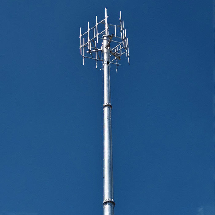 オーダーメイド ホットディップ 熱電鋼 30m 通信ポール アンテナ