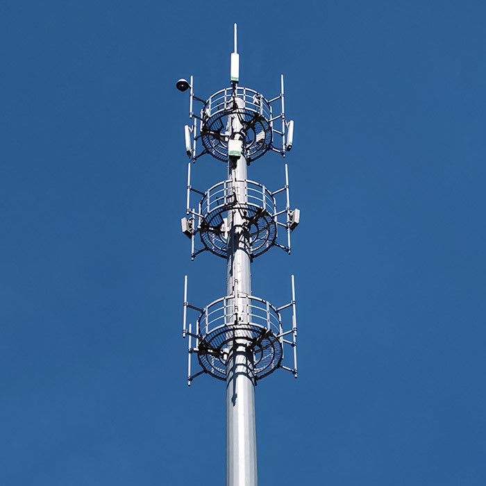 テレコムポール 多角形の屈曲計算とQ235材料の鋼ポール構造分析報告
