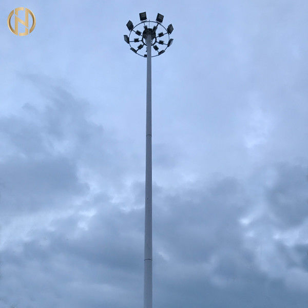 ドデカゴンの形の空港のための高いマストの街灯柱の高さ15M - 40M
