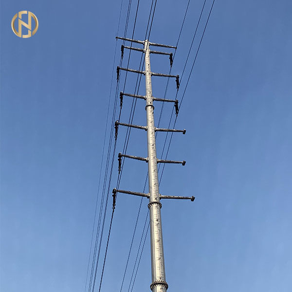 伝達ポーランド人電流を通された鋼鉄12.2mの69KVよくできた亜鉛めっき