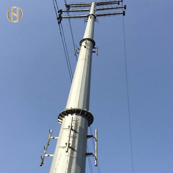 132KV 138KVは32メートルが電柱12の側面に電流を通した電柱金属をかぶせる