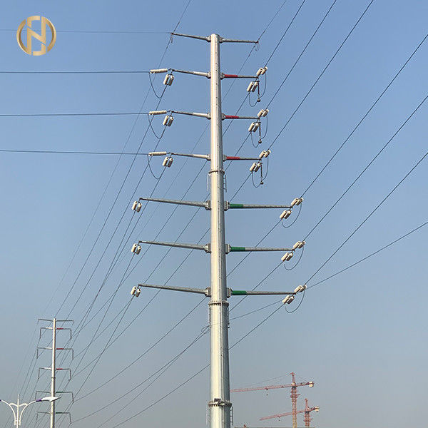 ドデカゴン電気鋼鉄電信柱の熱いすくいは110FT 32mに電流を通しました