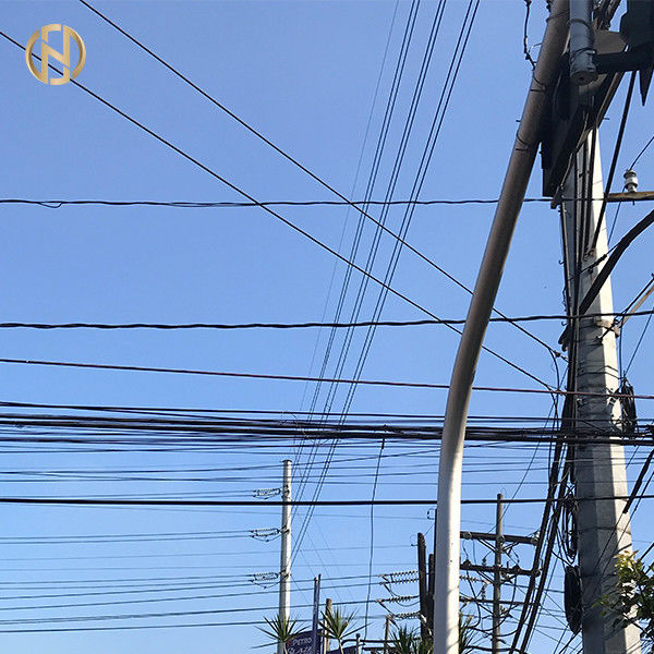 33KV 11Mの鋼鉄電信柱990daN高圧実用的な電柱