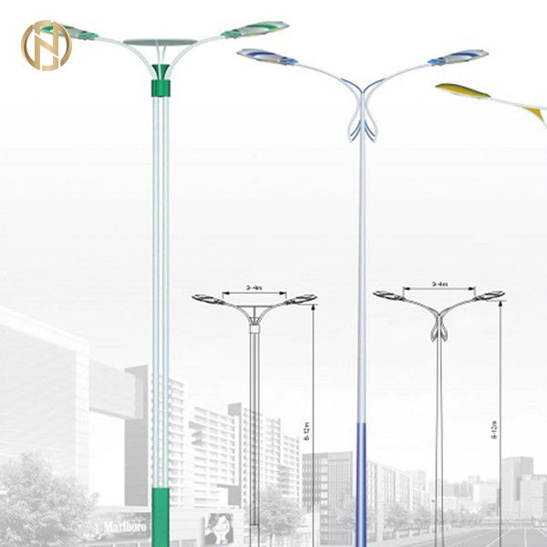 2020新製品の熱いすくいの電流を通された単一の二重腕の街灯ポーランド人