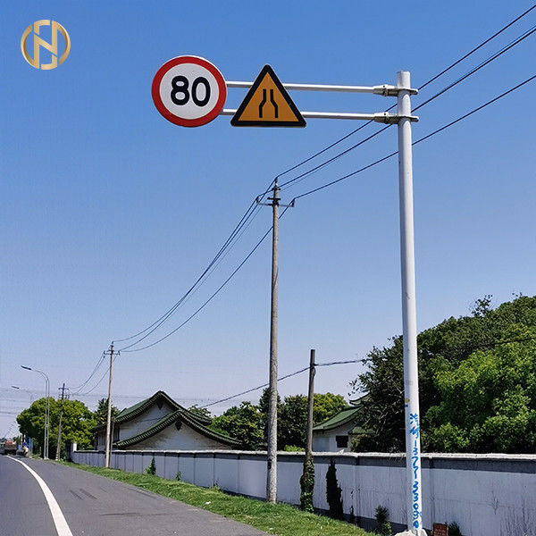 熱いすくいの電流を通された交通標識ポーランド人ISO 9001の証明との6-15M
