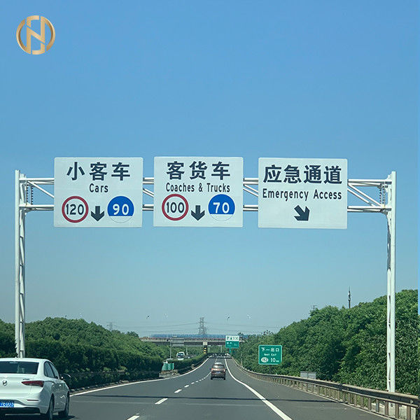 粉のコーティングが付いている3M Q460 GR65の道路標識ポーランド人