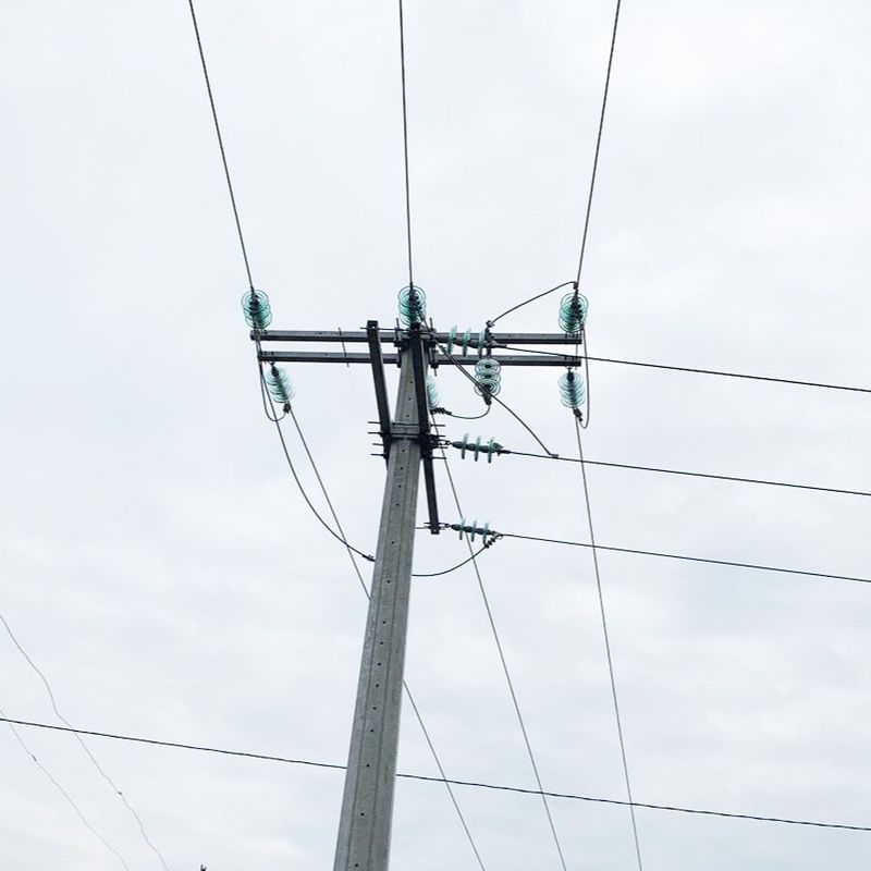 12KV 35KVポーランド人の付属品は電力プロジェクトのための鋼鉄8000D十字の腕に電流を通しました
