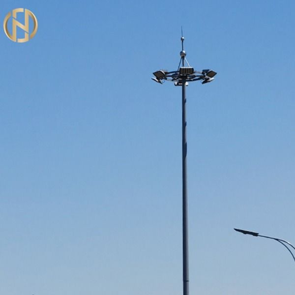 多角形形28Mは36M 40M高いマスト ポーランド人に電流を通した