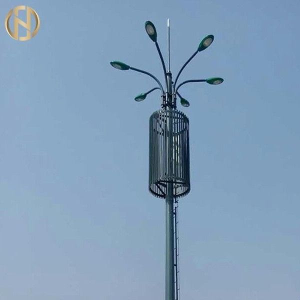 400W 800W LEDのフラッドライトが付いている25Mの高いマスト ポーランド人
