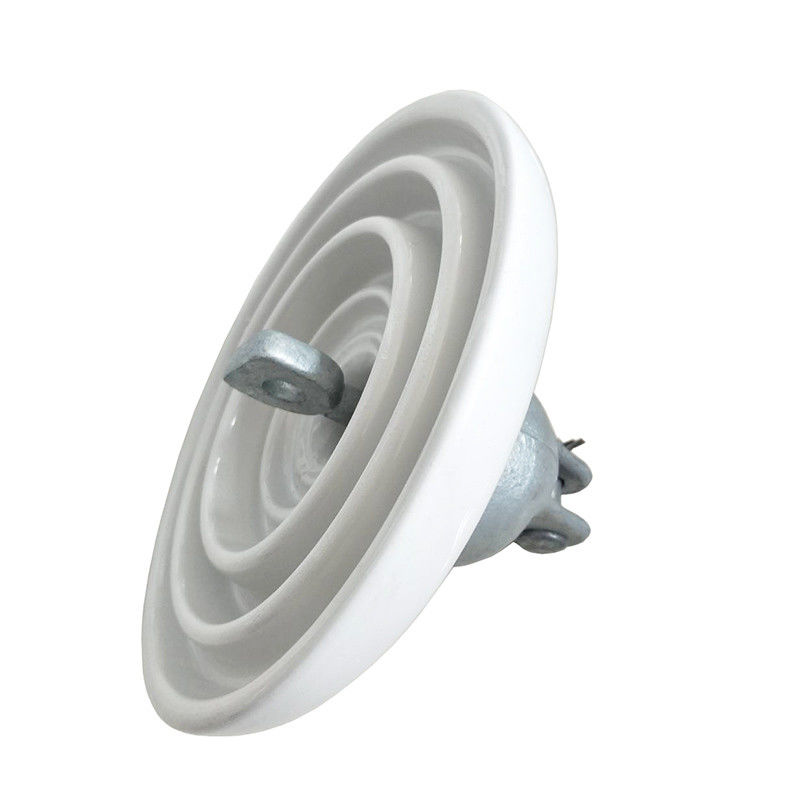 送電線のための中断された磁器の絶縁体のアース線